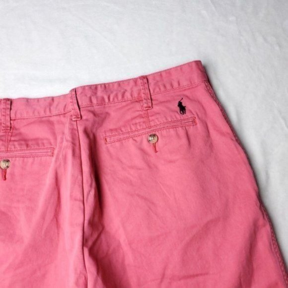 Polo Ralph Lauren Relaxed Shorts Mens Size 34 Pink - Picture 6 of 10